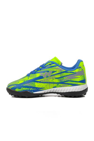 WALKWAY Power HS-F Phosphor Green Children's Astroturf Shoes