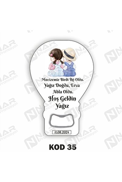 Nar Promosyon 30 Adet Balon Açacak Magnet Ürünler - Arkası Mıknatıslı - Ambal...