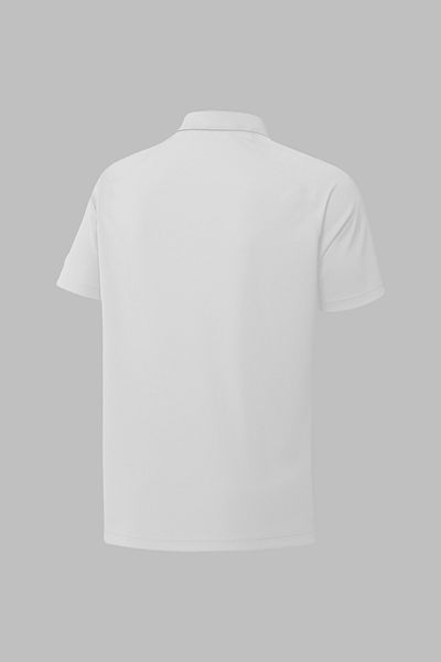 POSEIDON STORM Мъжка тениска с къс ръкав White Vision Pro Fabric S-3XL