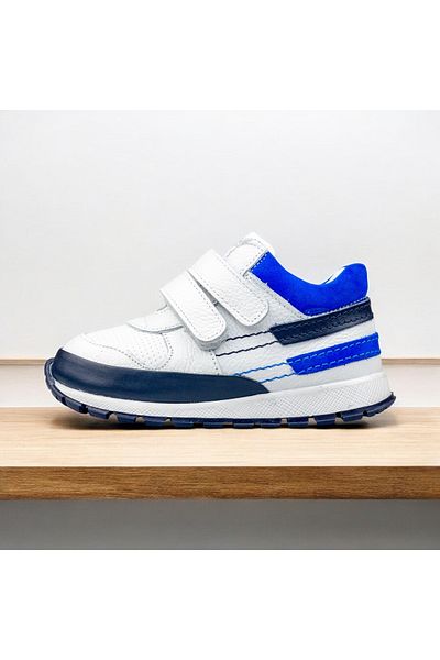 JOJO KIDS adidași ortopedici pentru băiat din piele naturală, talpă anti-alunecare