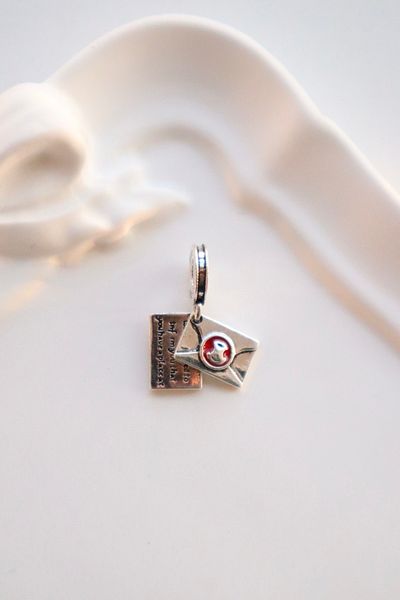 EFBUTİK Harry Potter Clip-On Bracelet and Dangle Acceptance Letter Charm