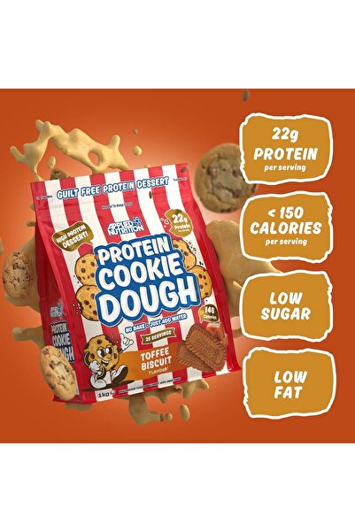 applied nutrition Applied Nutrition Protein Cookie Dough, Toffee Biscuit, 1 kg