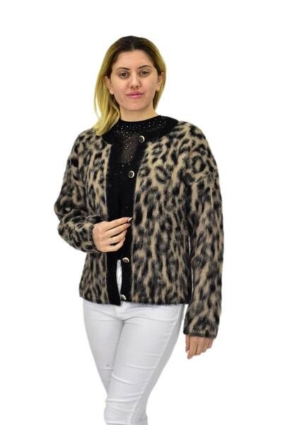 GÜLSELİ Women's Soft Knitwear Cardigan Bgl-St04088