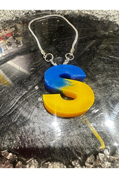 şirinco مرآة الرؤية الخلفية على شكل حرف S باللون الأصفر والأزرق الداكن من الإ...