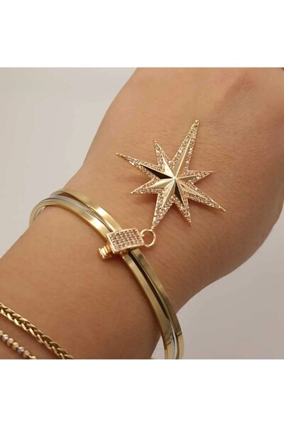 Meyras Touch AJDA CHARM ZIRCON BIG STAR MODEL