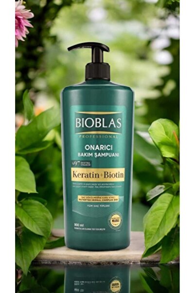 Bioblas Keratin ve Biotin Şampuan 900 ml (Saç Onarıcı)