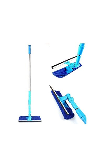 Marsilyan Glass Cleaning Tool - Telescopic Squeegee with Microfiber - Giant S...