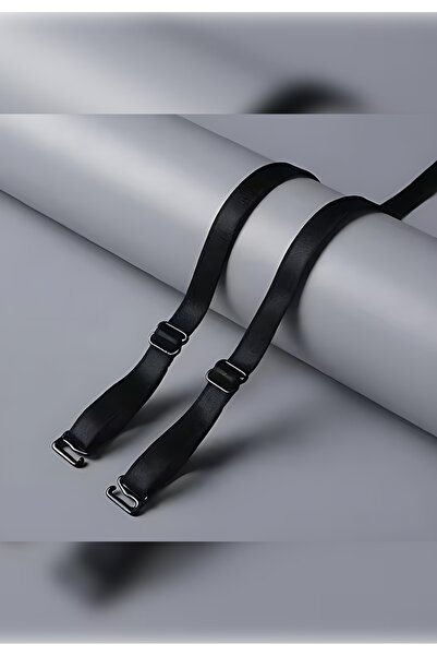 MİSTİRİK Ayarlanılabilir Sütyen Askısı Siyah Renk