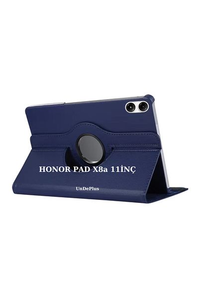 UnDePlus Case for Honor Pad X8A 11Inch Case Rotating Tablet Case Screen Protector+Pen (Not Honorpad X8/X8 Pro)