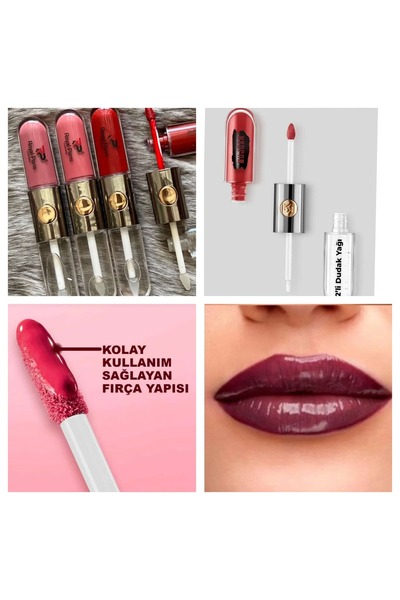 çeçen kozmatik Çift Taraflı Ruj