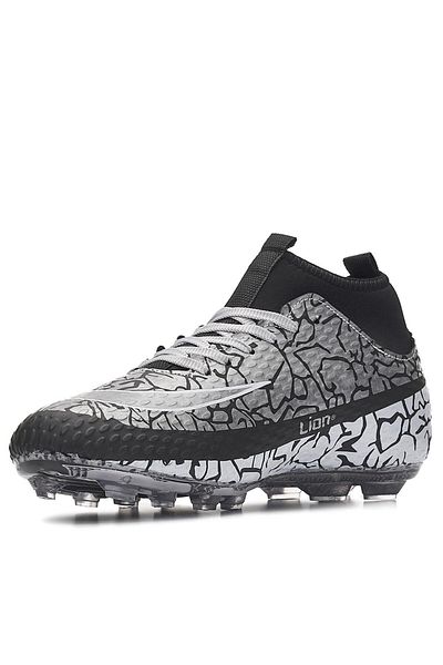 Lion Men's Football Boots with Large Size Socks - Grass Gear (45-47)