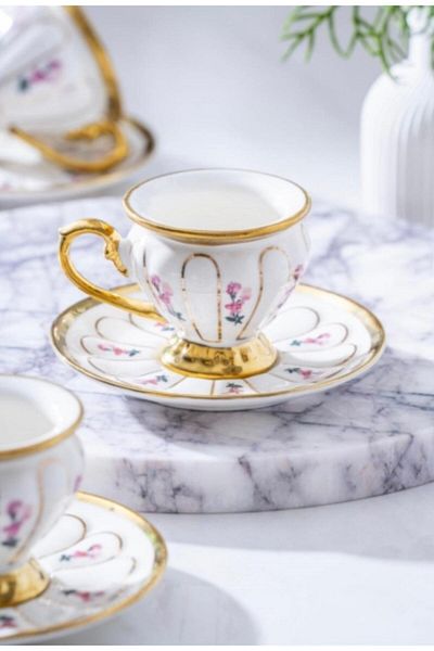 ACAR Muba Concept Scarlet Floral 6-Person Cup Set