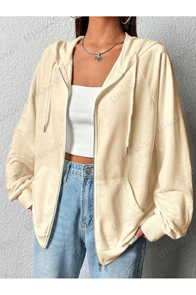 EFFRENATU Hila Fashion Modern Design Plus Size Cardigan