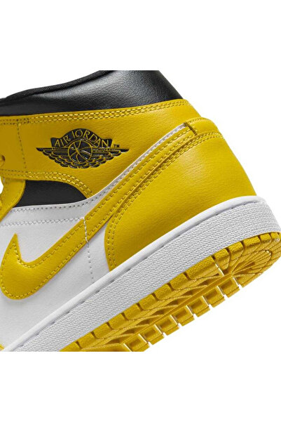 Nike Air Jordan 1 Mid Kadın Basketbol Ayakkabısı (Dar Kalıp 1 Beden Büyük Almanızı Öneriyoruz)