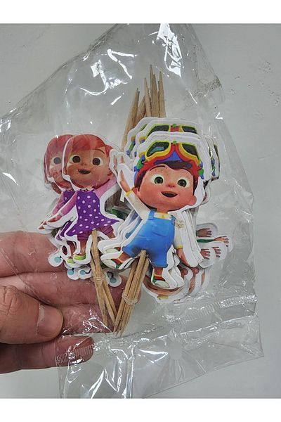 PEPİKON Cocomelon Decoration Cake Set of 24 - Paata