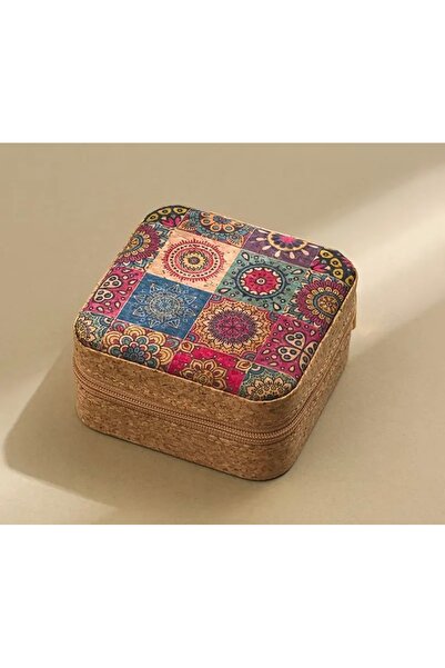 tones official Cutie pentru bijuterii cu model Mandala/ Geanta pentru bijuter...