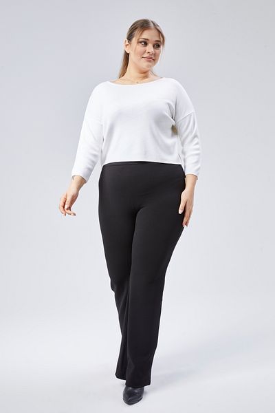 SYM Spanish Leg Plus Size Stretchy Women's Trousers