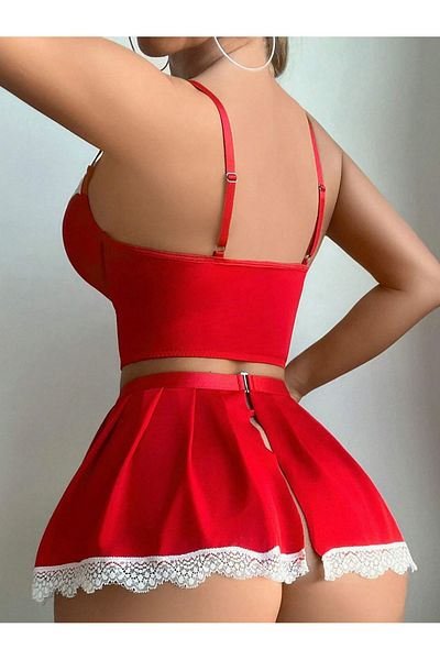 Retro Steampunk Fantasy Nighty Maid Costume Set