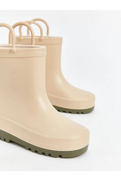 LC Waikiki LCW STEPS Бежови гумени ботуши за бебе момче