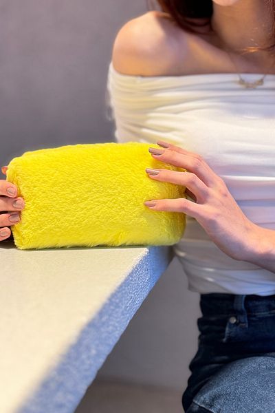 PREGIO Women's Plush Soft Fabric Makeup Bag