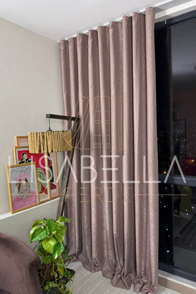 LisabellaHome Perdele de fundal - Seria de lux Lisabella cu textura de catifea