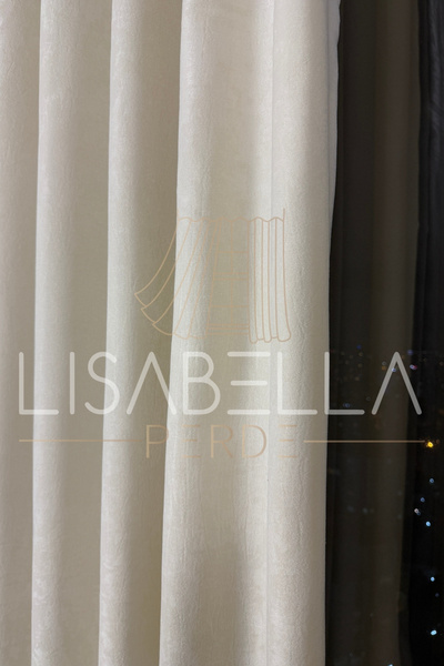 LisabellaHome Background Curtain - Lisabella Luxury Velvet Textured Series