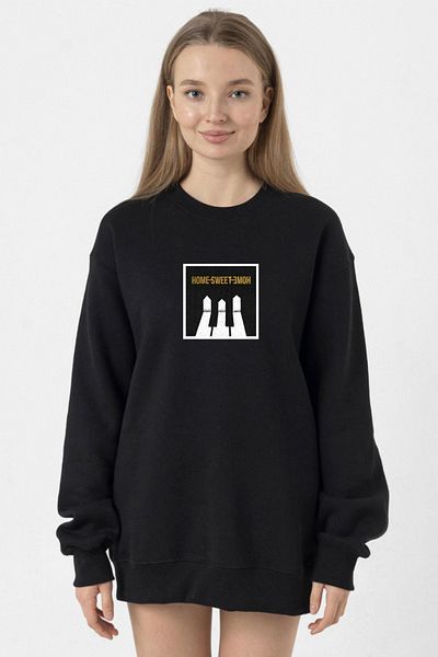Tshirthane G-Dragon Home Sweet Home Black Women's 2Ip Sweatshirt
