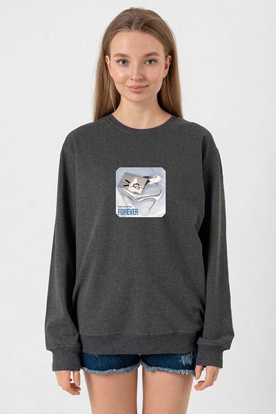 Tshirthane Babymonster Forever Smoked Women's 2Ip Sweatshirt