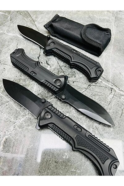 hope corner Kamp - Balıkçılık Için Polimer Gövde Siyah Sustalı Benzeri Rambo Avcılık - Çakı-bıçak