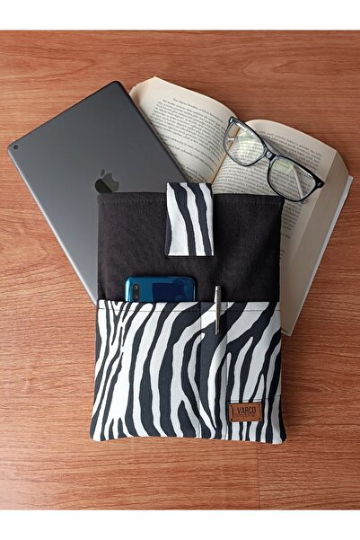 AKSESUARSEPETİ El Yapımı Cepli Tablet Çantası, Kitap Çantası, Organizer Çanta