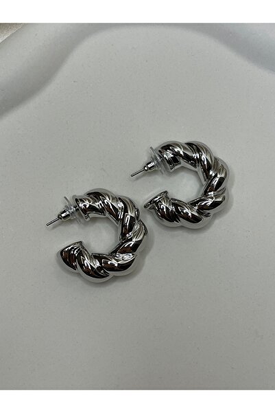 Silver Burgu Küpe
