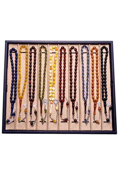 Öyküm accesory 10 Adet Arpa Model Tesbih, Hediyelik Tesbih,Toptan Tesbih