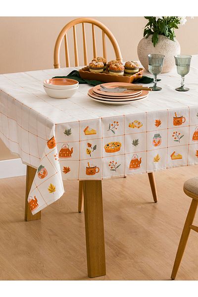 LC Waikiki Fata de masa imprimata 150x150 cm - W4HP08Z8