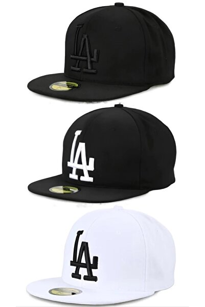 awix Spor Hip Hop  Şapka Unisex 3'lü Tkm Arkası Cırtlı Ayarlanabilir pamuklu ...