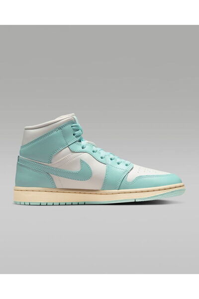 Nike Jordan Air 1 Mid Sneaker Unisex Spor Ayakkabı Bq6472-132 (BİR NUMARA BÜYÜK ALMANIZI ÖNERİRİZ)