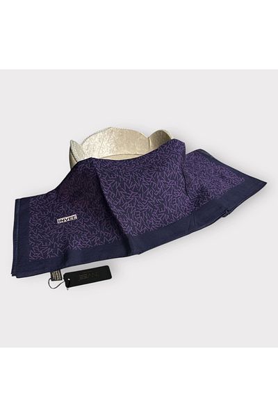 Invee Şal INVEE 1554 Aura - Albastru Marin-Violet
