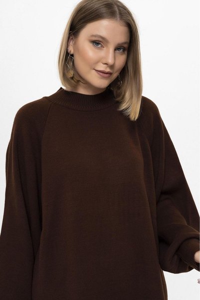 erk giyim Balloon Sleeve Knit Set