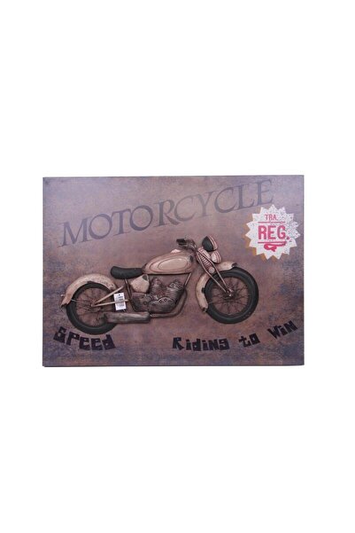 MEVAFA Motorsiklet Tablo Pano Dekoratif Hediyelik
