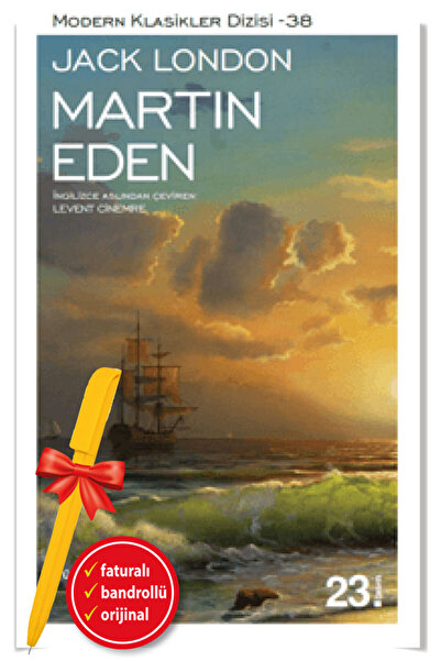 TÜRKİYE İŞ BANKASI KÜLTÜR YAYINLARI Alfa Kalem+Martin Eden (Jack London)-YENİ...