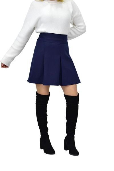 Propet Navy Blue Women's Short Skirt - Bgl-St04155