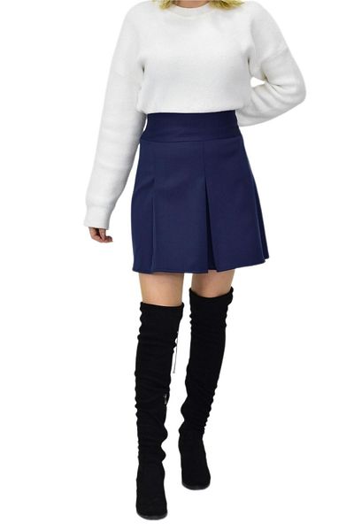 Propet Navy Blue Women's Short Skirt - Bgl-St04155