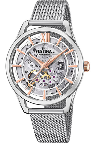 FESTİNA F20627/1 AUTOMATIC SKELETON SAPPHIRE KADIN KOL SAATİ