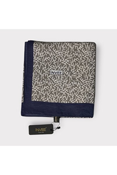 Invee Аура Шаль СИНІЙ-СІРИЙ