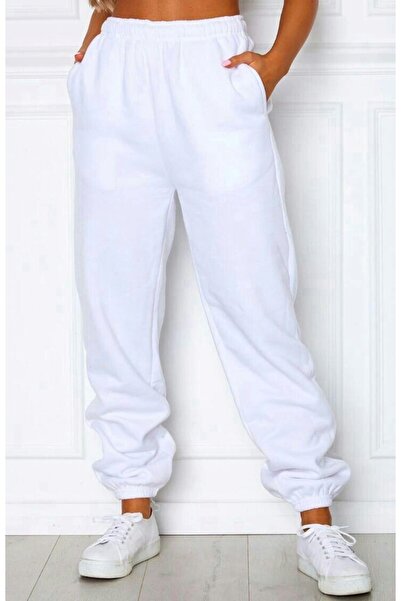 JustBS Zimske jednodijelne bele trenerke