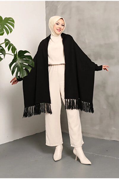 erk giyim Knitwear Shawl Poncho