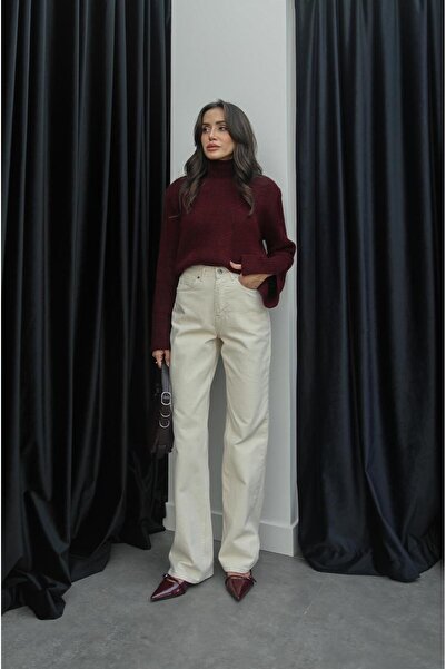 Havoş Rovné džíny Ecru Kuzmina