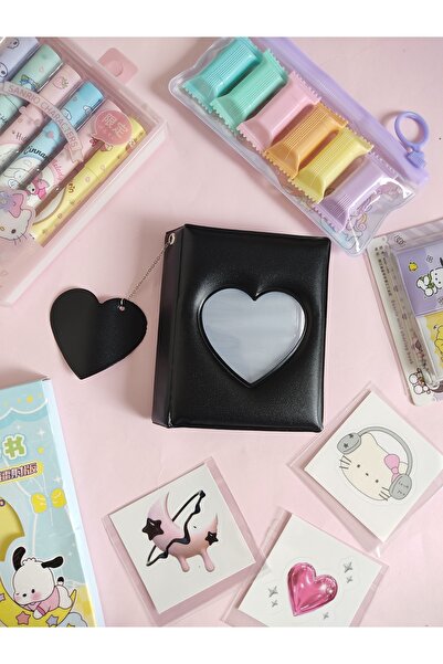 Genel Markalar Siyah kpop binder PCfotokart kpop ürünleri