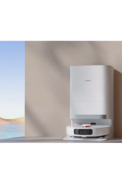 Xiaomi İstasyonlu Robot Süpürge 6000pa Sesli Kontrol Robot Vacuum-hepsi Bir Arada Otomatik Robot Süpürge