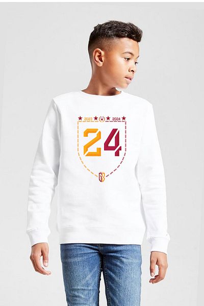 Tshirthane Φούτερ 24 Championship White Παιδική 2ip
