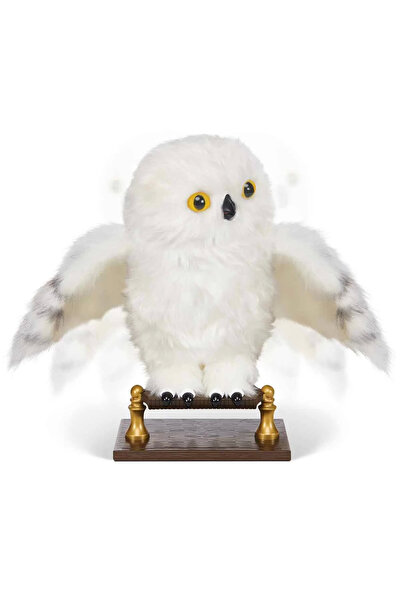 TOYFEST Harry Potter Büyüleyici Interaktif Hareketli Sesli Hedwig Baykuş - 20 Cm